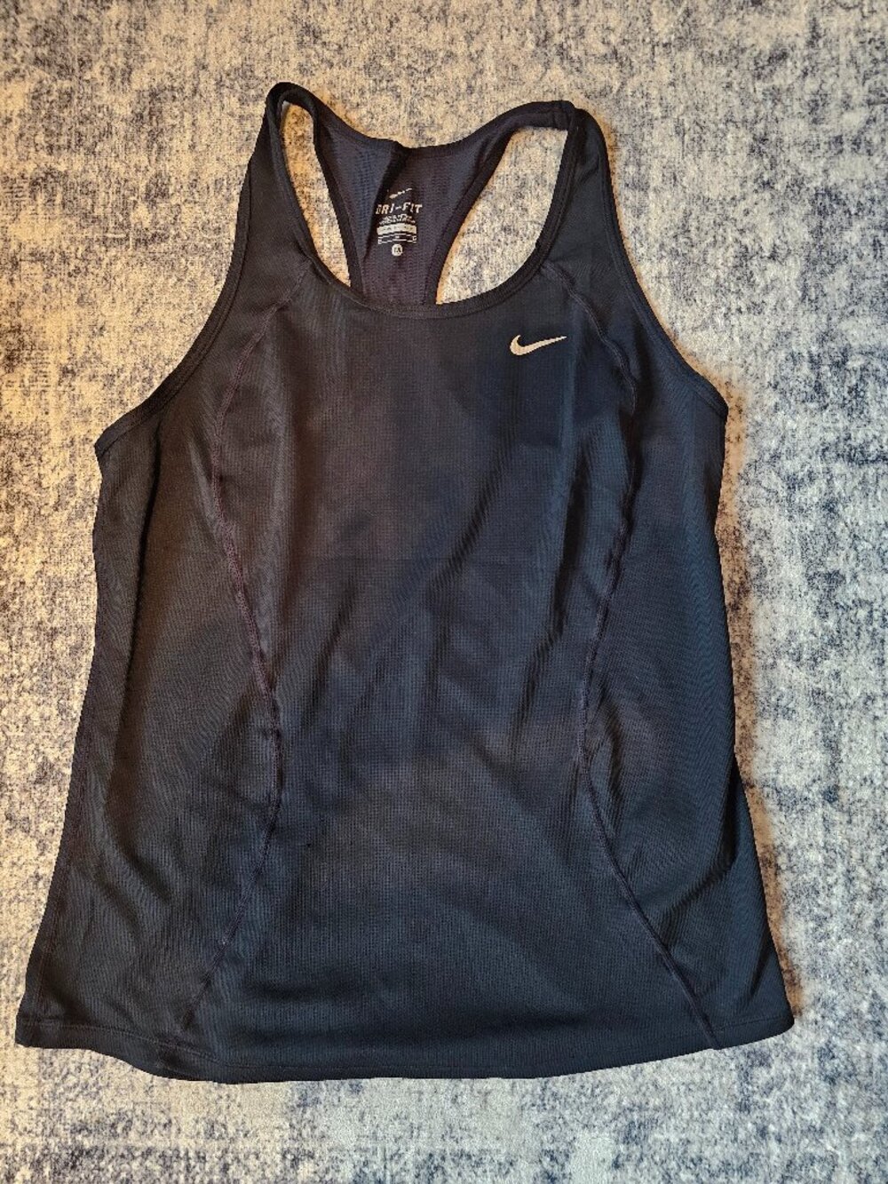 Nike Dri-FIT Racerback Running Tank Top Black Women’s Size Medium